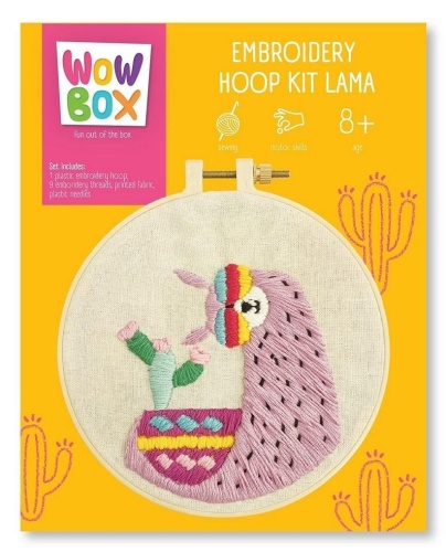 Wow Box. Zestaw do haftowania Lama, TM Toys
