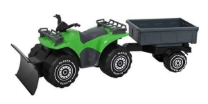 QUAD Z PRZYCZEPKĄ, PLASTO