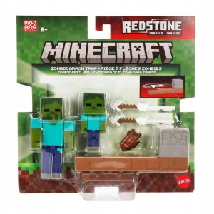 MINECRAFT ZESTAW PUŁAPKA + FIGURKA, MATTEL
