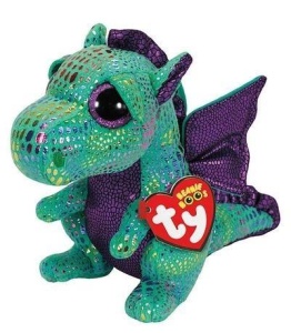 BEANIE BOOS CINDER - ZIELONY SMOK 14CM, TY