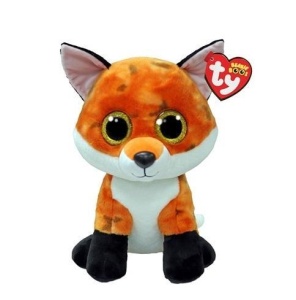 BEANIE BOOS MEADOW - POMARAŃCZOWY LIS 42CM, TY