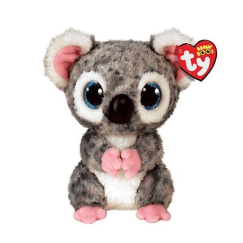Beanie Boos Karli - Szary Kola 15cm, TY