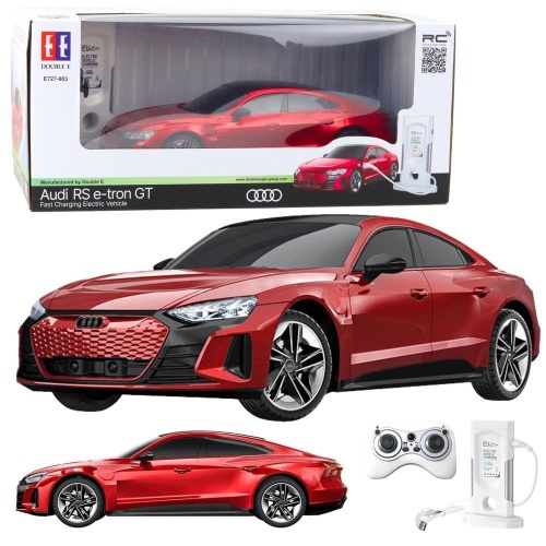 Audi RS E-tron GT R/C czerwony 1:14, Leantoys