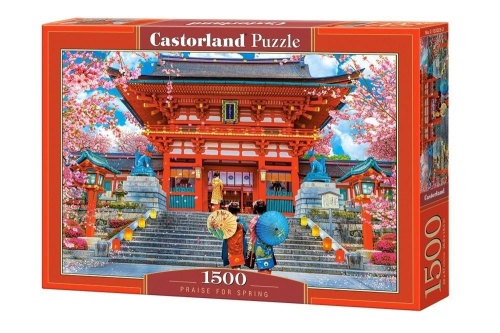 Puzzle 1500 Praise for Spring, Castorland