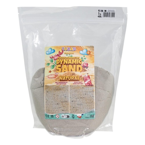 Piasek dynamiczny naturalny Doypack 5kg, Tuban