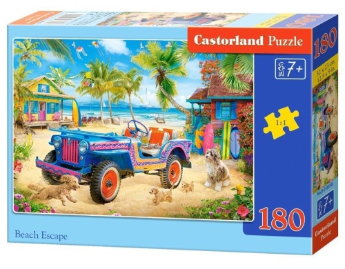 Puzzle 180 Beach Escape CASTOR, Castorland