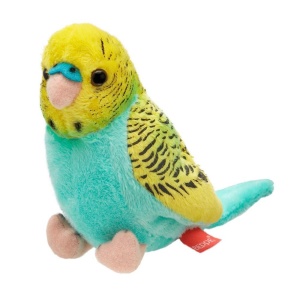 PAPUGA FALISTA LAZUROWO-ŻÓŁTA 13CM, BEPPE