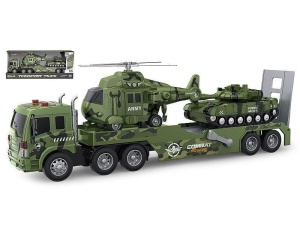 LAWETA WOJSKOWA Z HELIKOPTEREM I CZOŁGIEM, ADAR