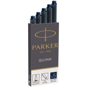 NABOJE Z ATRAMENTEM QUINKGRANATOWE 5SZT, PARKER