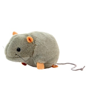 MYSZ SZARA 13CM, BEPPE