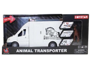 AUTO DO TRANSPORTU KONI ŚWIATŁO I DŹWIĘK, ADAR