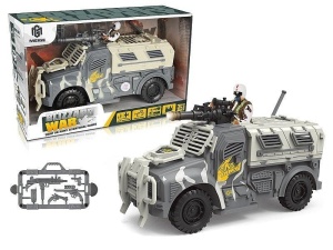 ZESTAW WOJSKOWY POJAZD I ŻOŁNIERZ 35X21X13CM, ADAR