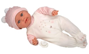HISZPAŃSKA LALKA BOBAS PŁACZE 42CM, ARIAS