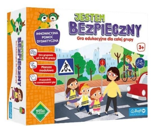 Jestem bezpieczny. Gra edukacyjna dla grup, Trefl