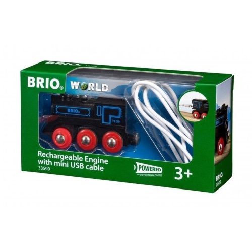 Brio Klasyczna Lokomotywa z USB, Ravensburger