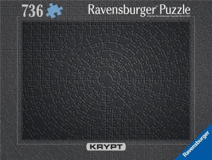 PUZZLE 736 KRYPT CZARNE, RAVENSBURGER