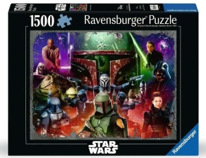 PUZZLE 1500 STAR WARS BOBA. FETT ŁOWCA NAGRÓD