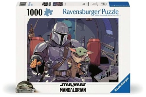 PUZZLE 1000 STAR WARS MANDALORIAN, RAVENSBURGER