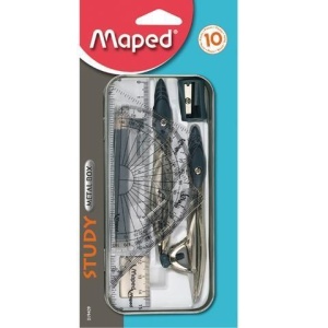 CYRKIEL STUDY 10 ELEMENTÓW MAPED, MAPED