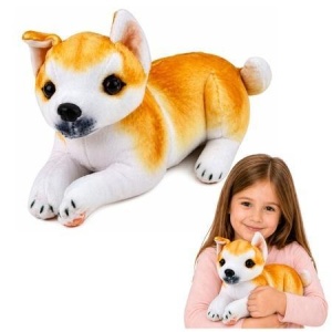 SHIBA INU PLUSZOWY 25CM, LEANTOYS