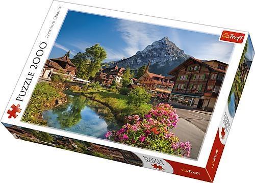 Puzzle 2000 Alpy latem TREFL, Trefl