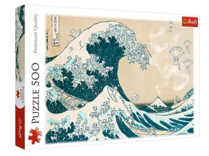 PUZZLE 500 WIELKA KOCIA FALA TREFL, TREFL