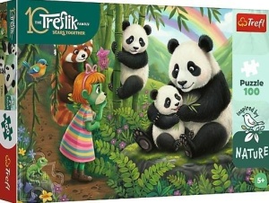 PUZZLE 100 INSPIRED BY NATURE PANDY, TREFL