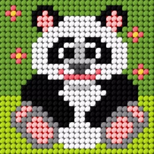 HAFT. MOJE PIERWSZE WYSZYWANIE - PANDA, ANEX-BIS