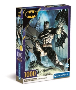 PUZZLE 1000 COMPACT BATMAN, CLEMENTONI