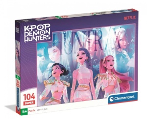 PUZZLE 104 K-POP DEMON HUNTERS, CLEMENTONI