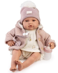 LALKA HISZPAŃSKA REBORN KOLEKCJONERSKA BABY 50CM