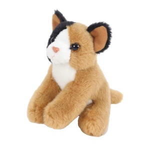 KOT SIEDZĄCY BRĄZOWY 13CM, BEPPE