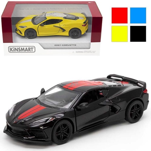 Corvette z nadrukiem 1:36, Kinsmart