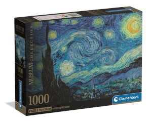 PUZZLE 1000 MUSEUM VAN GOGH, THE STARRY NIGHT
