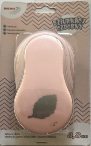 Dziurkacz ozdobny Liść 3.8cm, Brewis
