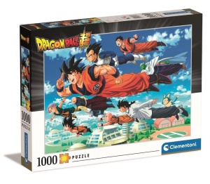 PUZZLE 1000 HQ DRAGONBALL, CLEMENTONI