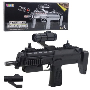 KARABIN ZE ŚWIATŁEM I DŻWIĘKIEM CZARNY 41CM