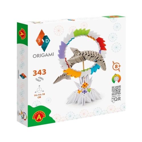 Origami 3D - Delfin ALEX, Alexander