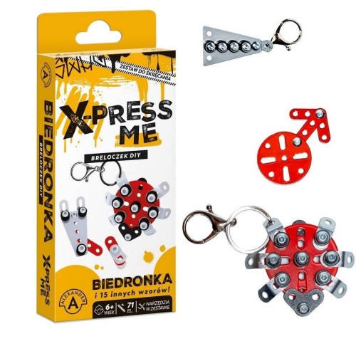 X-press Me brelok DIY biedronka ALEX, Alexander