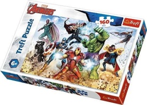 PUZZLE 160 GOTOWI BY RATOWAĆ ŚWIAT AVENDERS TREFL