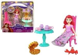 FIGURKI DISNEY HERBATKA U ARIELKI, MATTEL