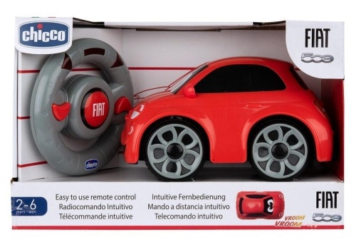 Fiat 500 z pilotem czerwony, Chicco