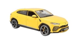 LAMBORGHINI URUS YELLOW 1:18 BBURAGO, BBURAGO