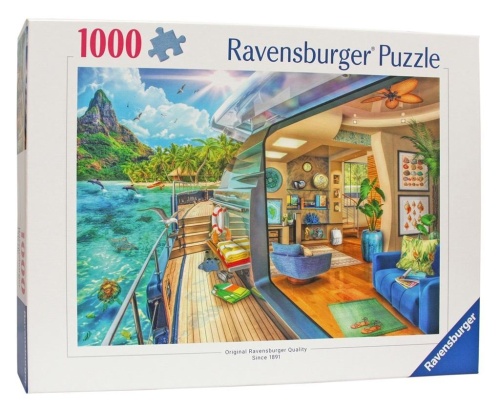 Puzzle 1000 Rejs w tropiki, Ravensburger