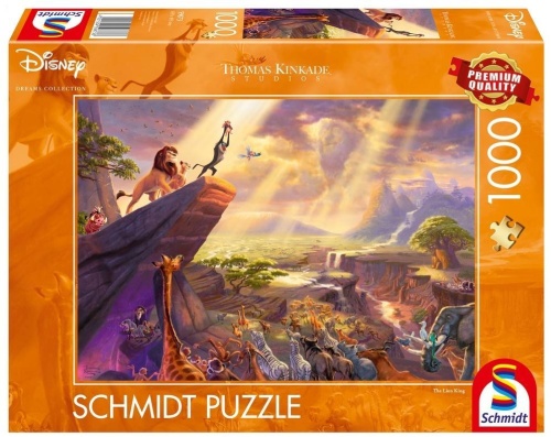 Puzzle PQ 1000 Król Lew (Disney) G3, Schmidt