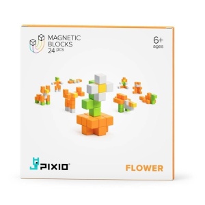 KLOCKI PIXIO 24 FLOWER, PIXIO