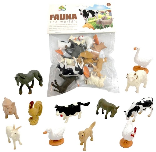 Zwierzęta domowe 12szt, Trifox