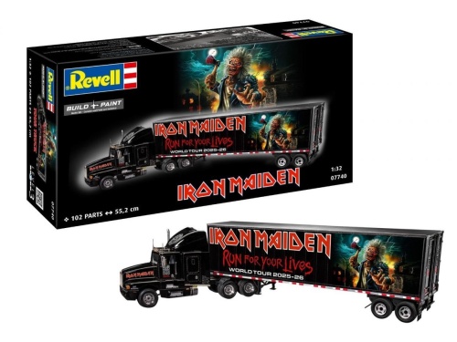 Run For Your Lives World Tour Iron Maiden, Revell