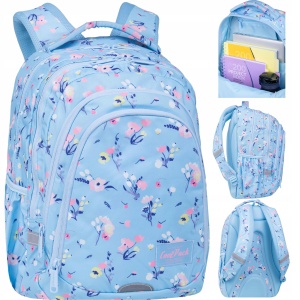 Plecak szkolny 4 komorowy CoolPack DRAFTER3 PROVENCE 28 l