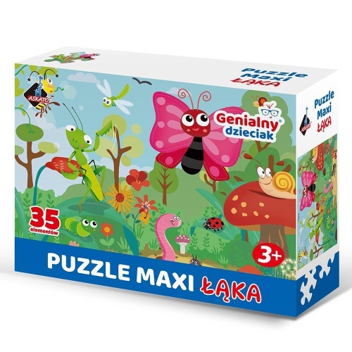 Puzzle maxi 35el łąka, Askato